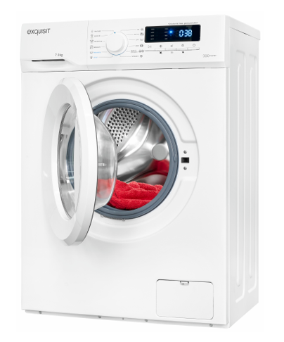 Exquisit Waschmaschine 7Kg / 1400 U/min | 2 Jahre Garantie – Bild 3