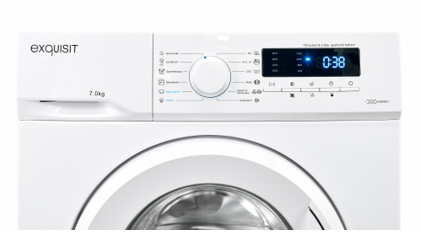 Exquisit Waschmaschine 7Kg / 1400 U/min | 2 Jahre Garantie – Bild 7