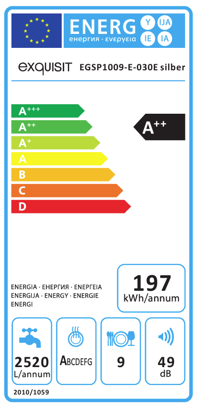 Exquisit Geschirrspüler | 2 Jahre Garantie – Bild 8